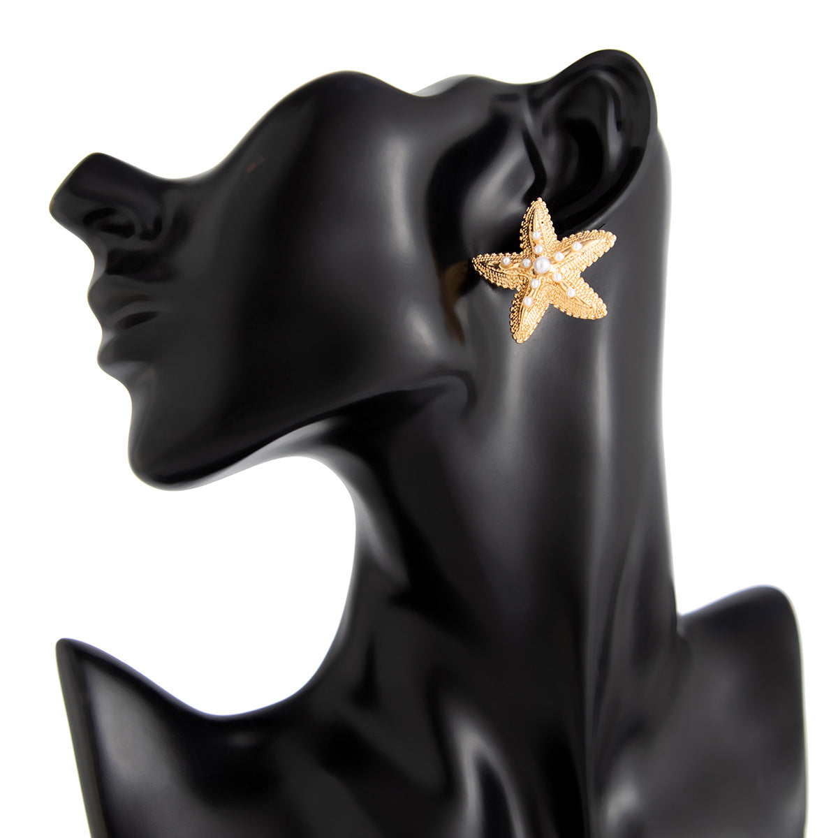 Beach Holiday Starfish Shells Earrings Ocean Style