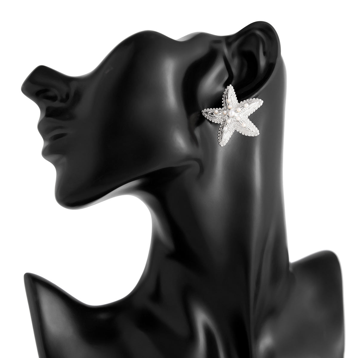 Beach Holiday Starfish Shells Earrings Ocean Style