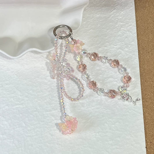 [Designer Style] Phone Chain DIY Crystal Hanging Wrist Ins Style